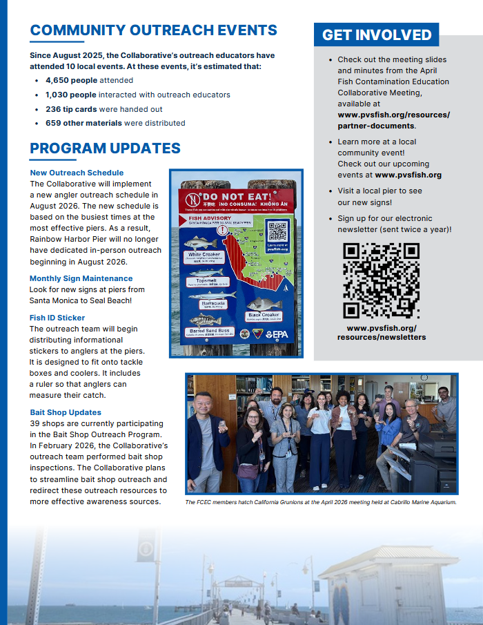Back of 2026 June PVS newsletter